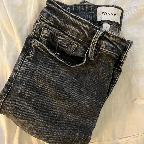 Frame Le One Skinny Crop - Picture 3 of 5